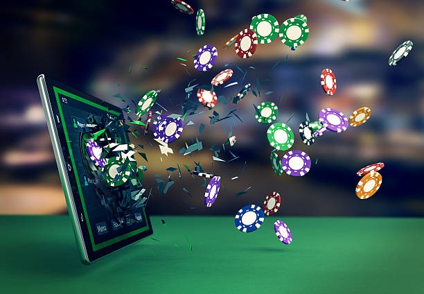 Live roulette table with dealer and players